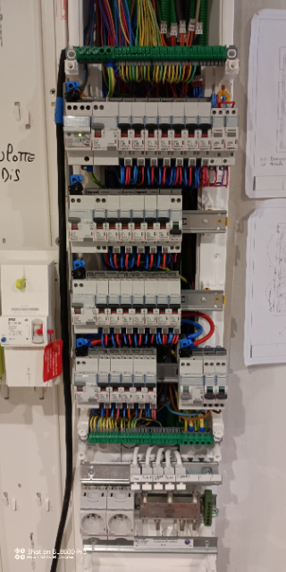 Câblage tableau électrique par électricien qualifié Belley